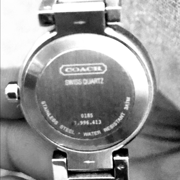 Coach Stainless Steel Bangle Bracelet Watch - Picture 4 of 7